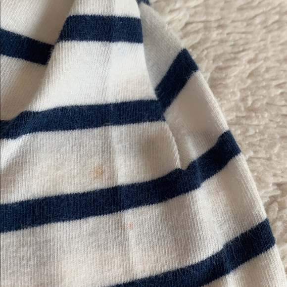 Tea Collection Blue & White Striped Dress 4 GUC - Picture 10 of 10